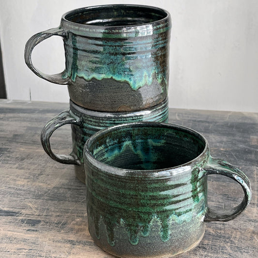 Handmade ceramic mugs