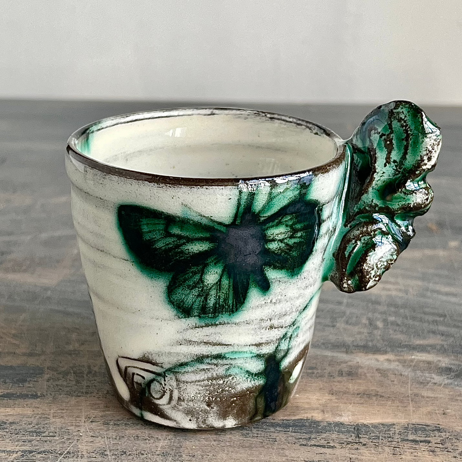 handmade ceramic espressocup