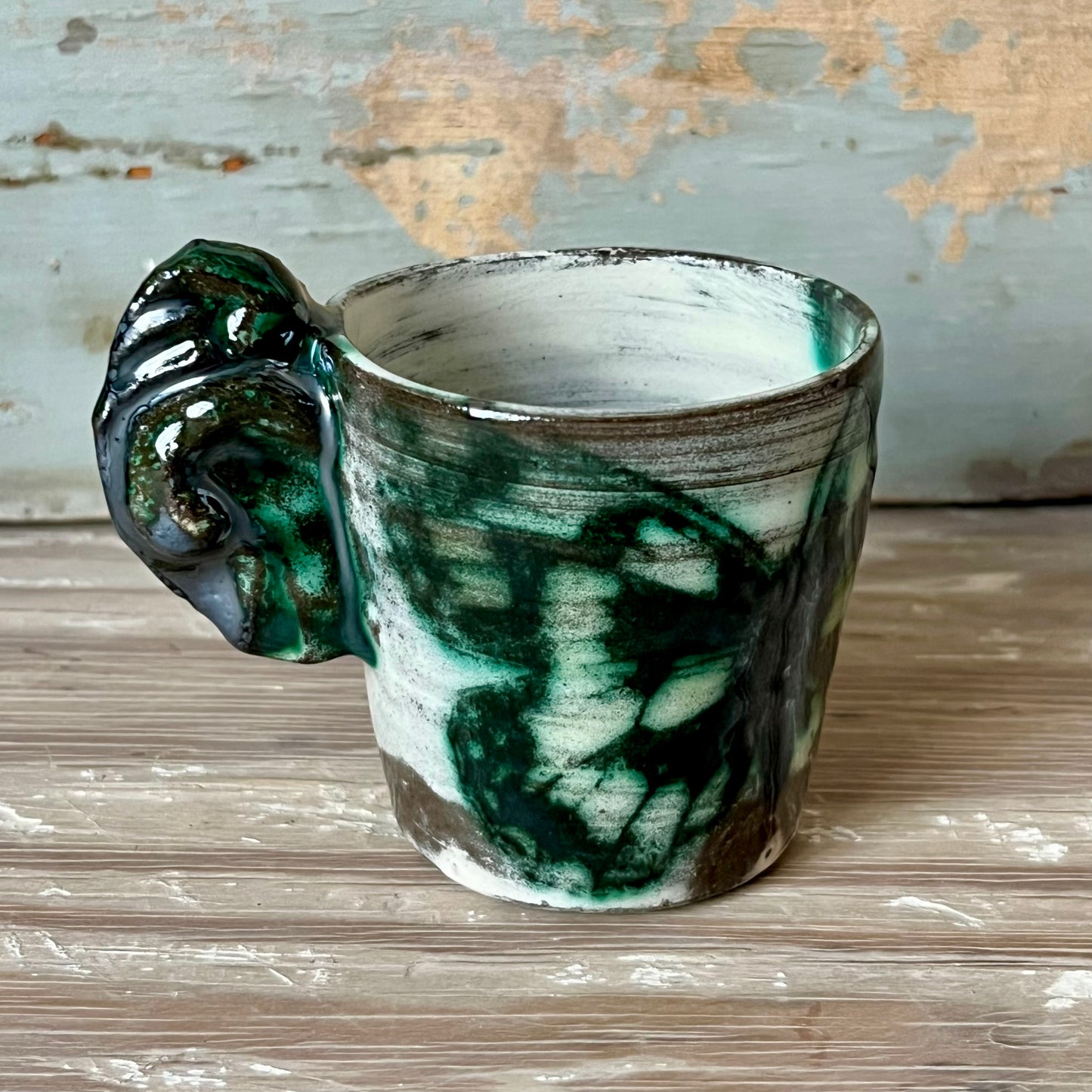 handmade ceramic espressocup
