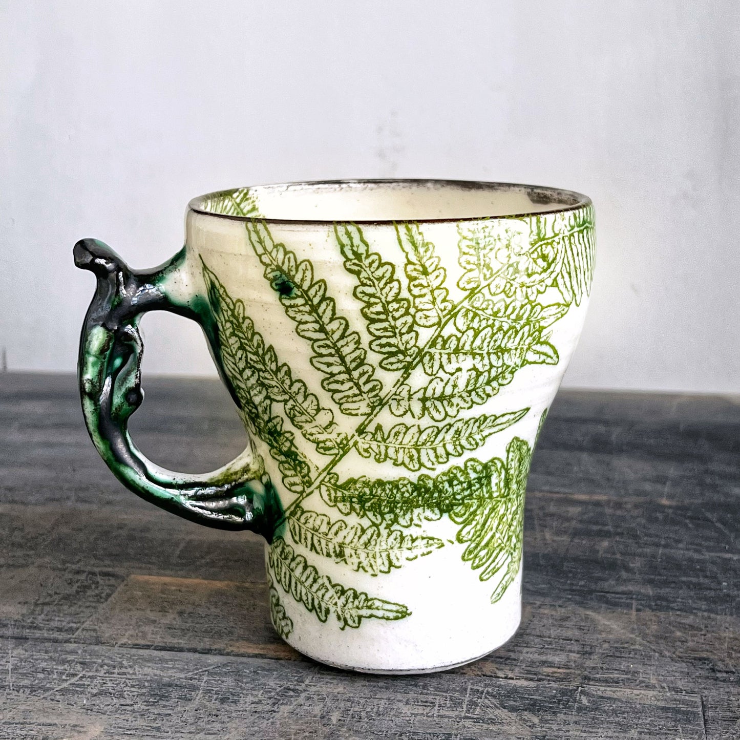 Handmade ceramic cup