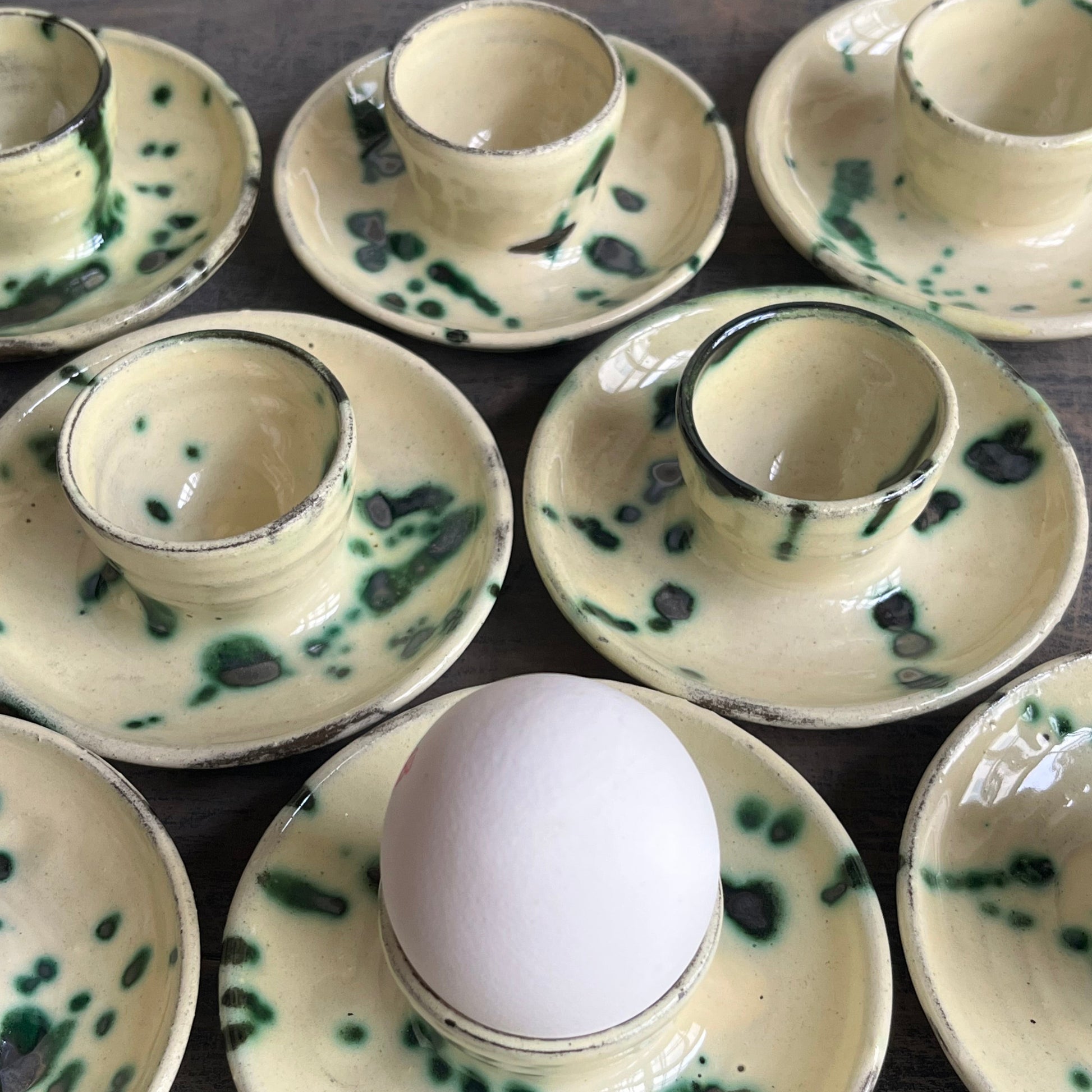 ceramic egg cups