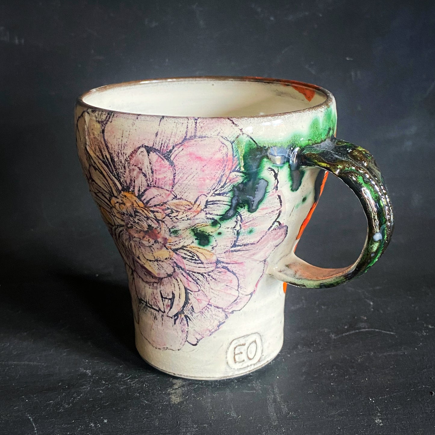 Marigold coffee cup