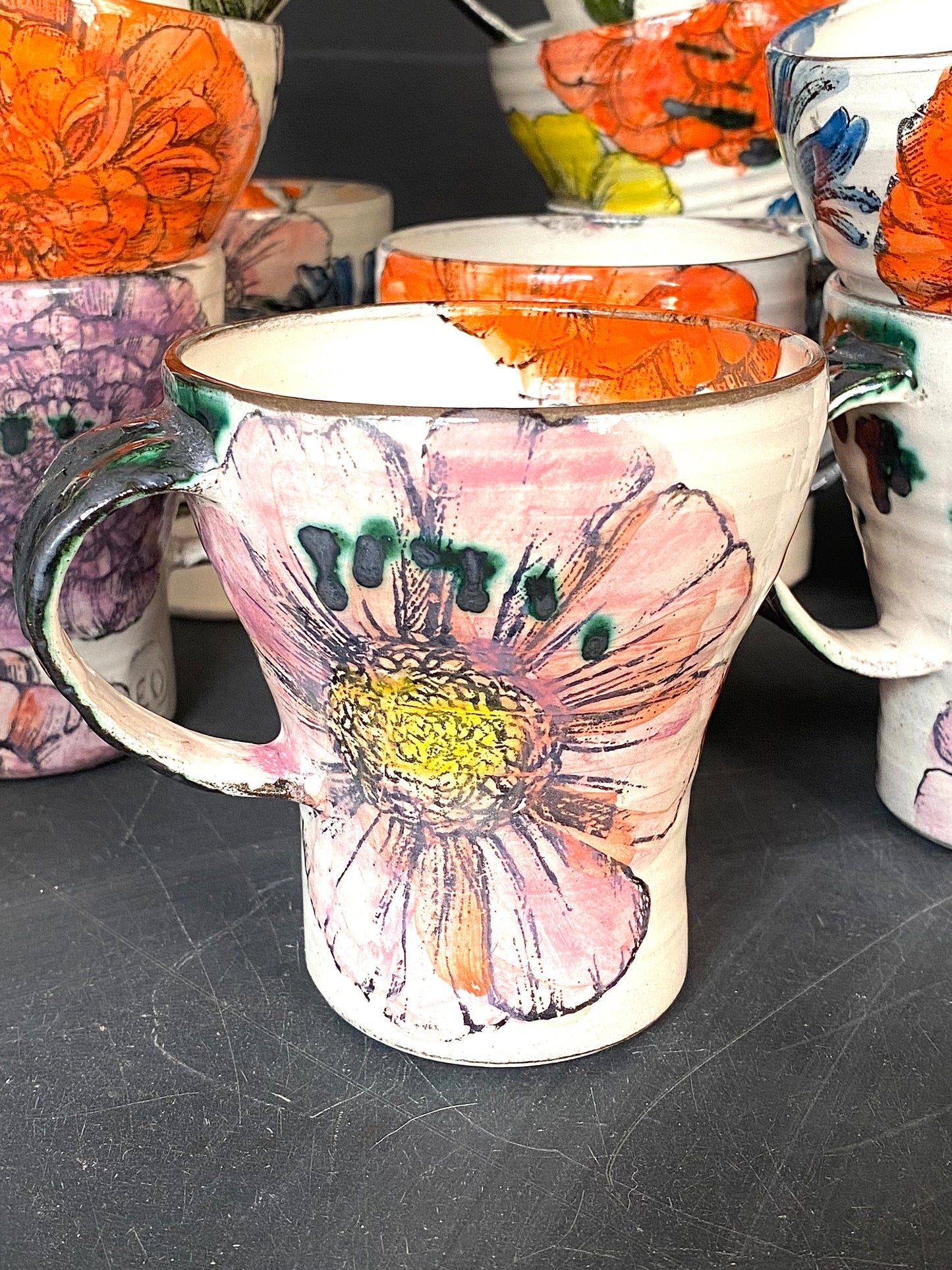 Marigold coffee cup